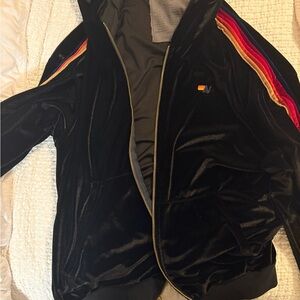 Aviatior Nation Classic Velvet Mens zip